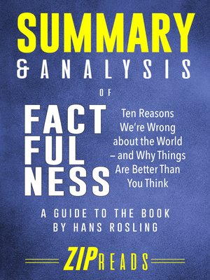 cover image of Summary & Analysis of Factfulness
